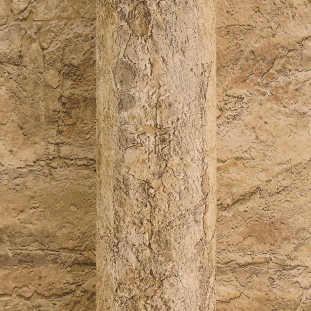 Tapetes ar Vidusjūras akmens izskatu - pelēka, brūna - 3012672 AS Creation