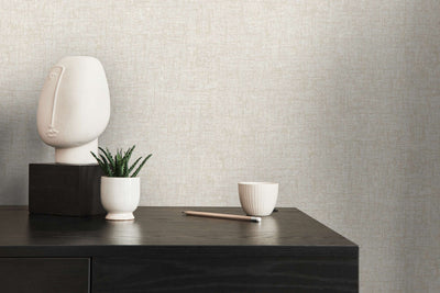 Wallpaper with texture and textile appearance with light sheen, 1404571 AS Creation