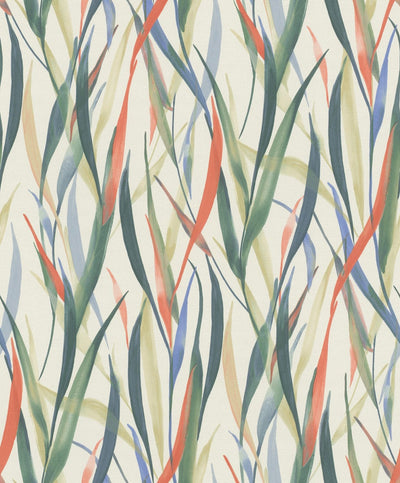 Wallpaper with grass blades, multicoloured, RASCH, 1204765 AS Creation