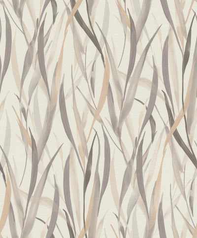 Wallpaper with grass blades in different colours, RASCH, 1204735 AS Creation