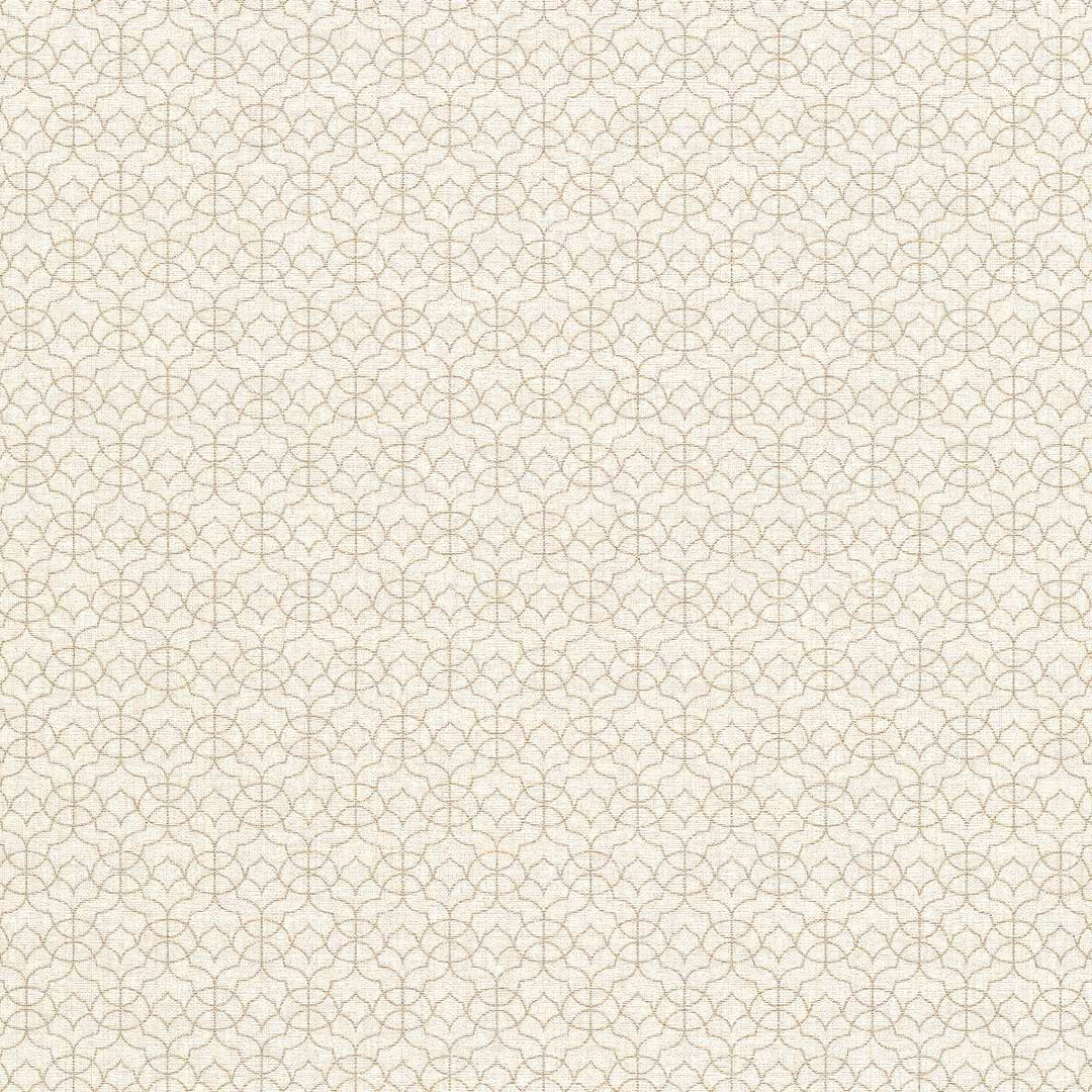 Tapetes ar zelta ornamentu austrumu stilā, bēšos tonos 3712256 Erismann
