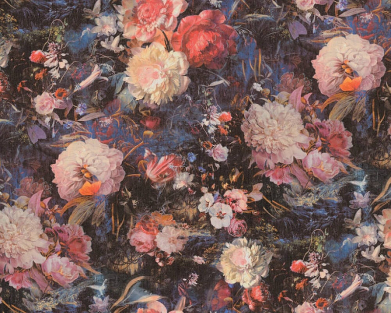 Wallpaper with floral design in vintage style, 1366163 AS Creation