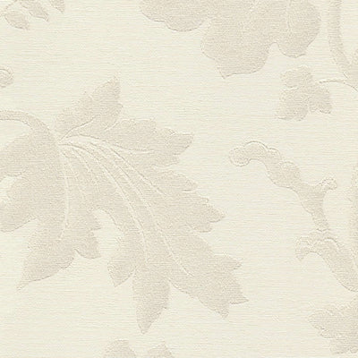 Klasikinio stiliaus tapetai su gėlių ornamentais, balti, RASCH, 2132102 AS Creation