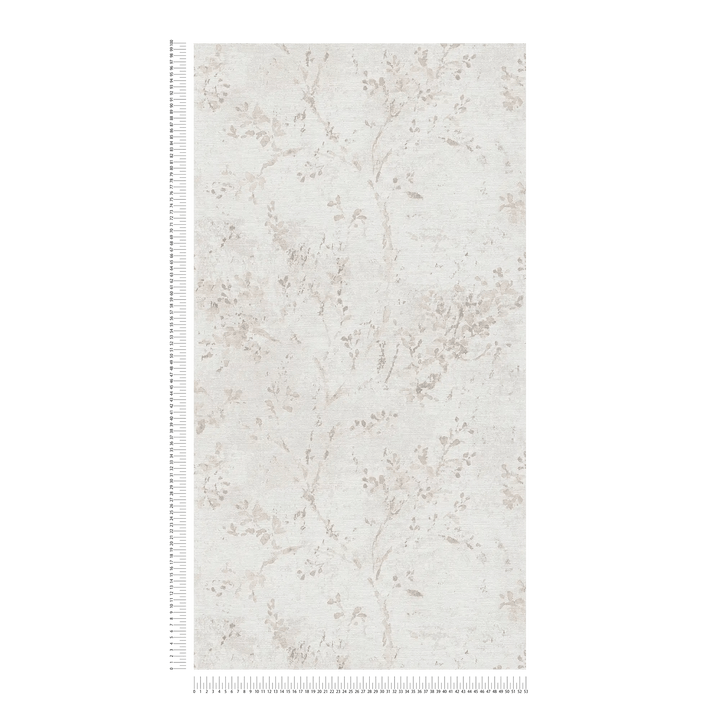 Tapetes viesistabai akvareļu stilā - pelēka, taupe krāsā, 396503 AS Creation