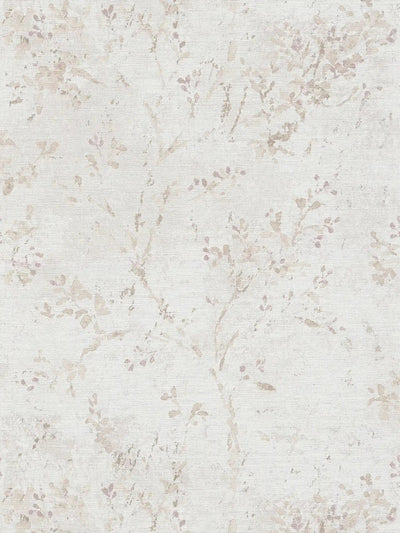 Akvarellistiilis lillemustriga tapeedid - hall, taupe, 1406327 AS Creation