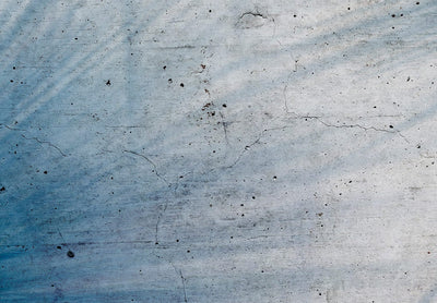 Tapetai su mėlyna abstrakcija pilkame fone - Mėlyni šešėliai, 143011 G-ART
