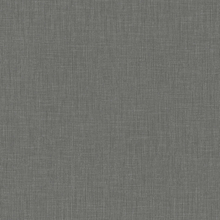 Tapetes ar tekstilmateriāla struktūru - tumši pelēkā krāsā AS 369223 AS Creation