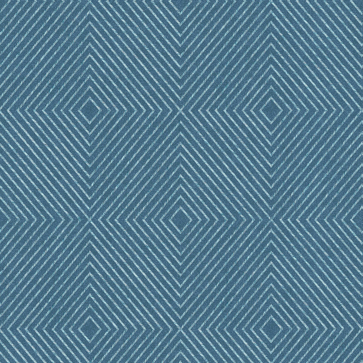 Tapetes ar grafiskau dizainu, skandināvu stils - zilas AS 369264 AS Creation