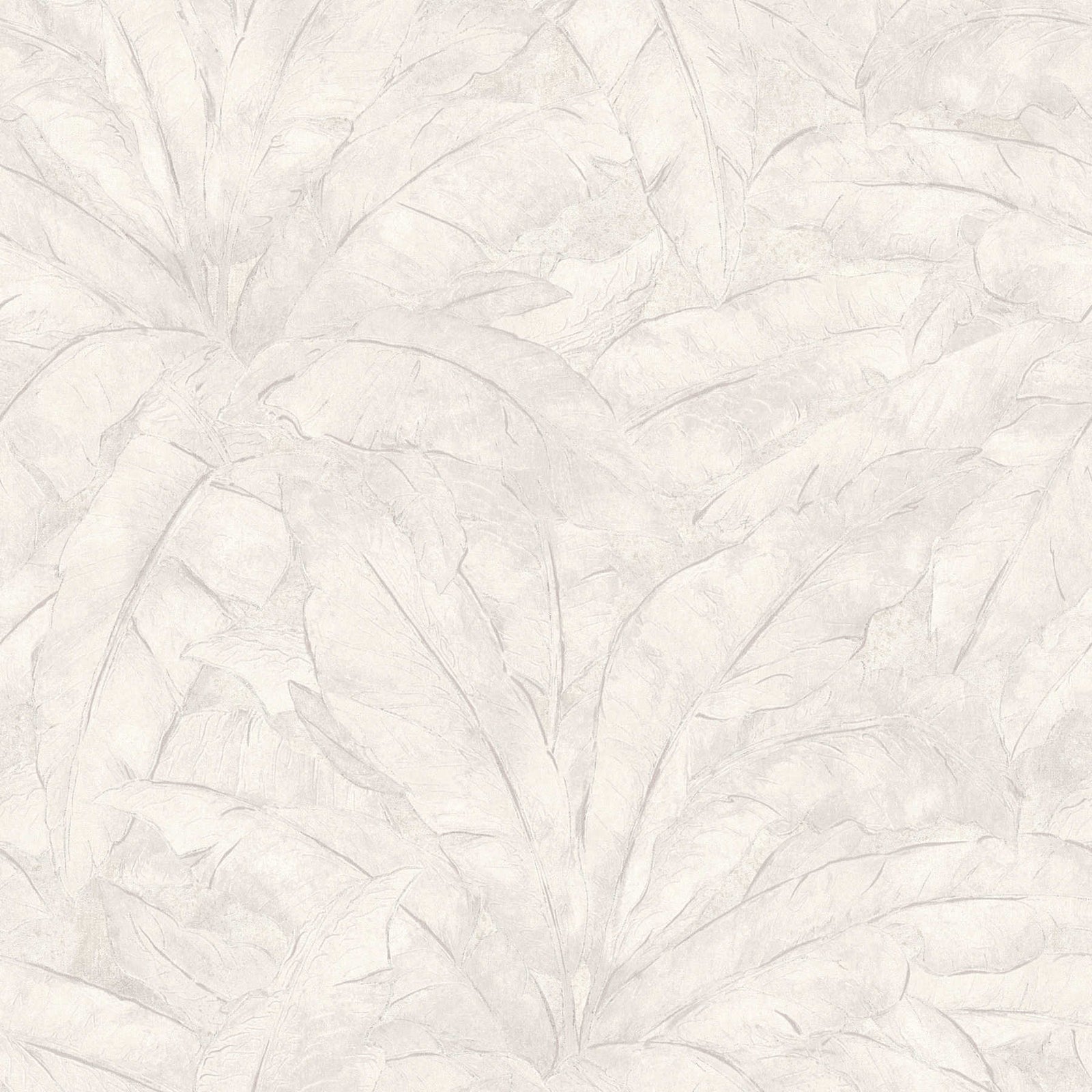 Gaiši pelēkas džungļu tapetes ar sudraba akcentu AS 369274 AS Creation