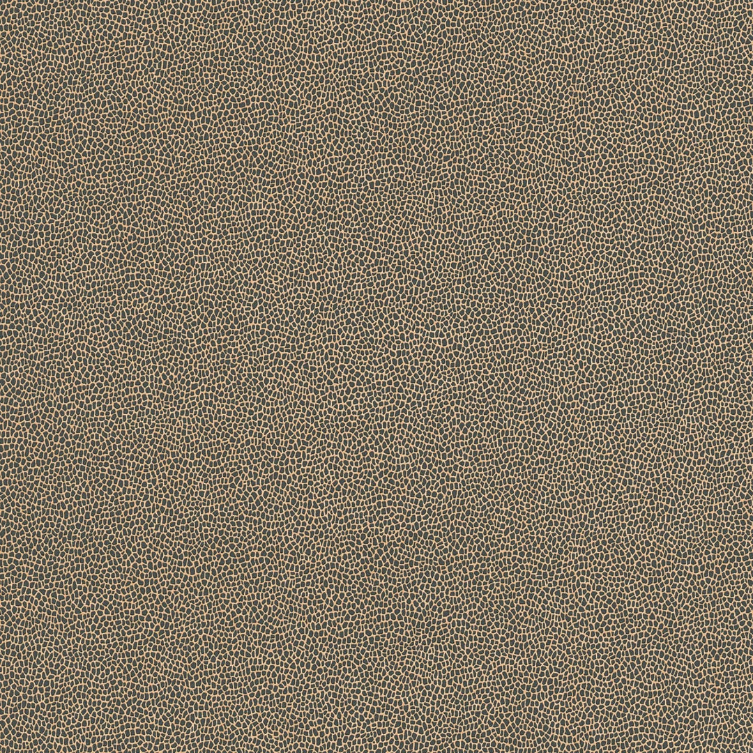 Tapetes ar ziloņa ādas imitāciju - melna, zelta, metalika AS Creation