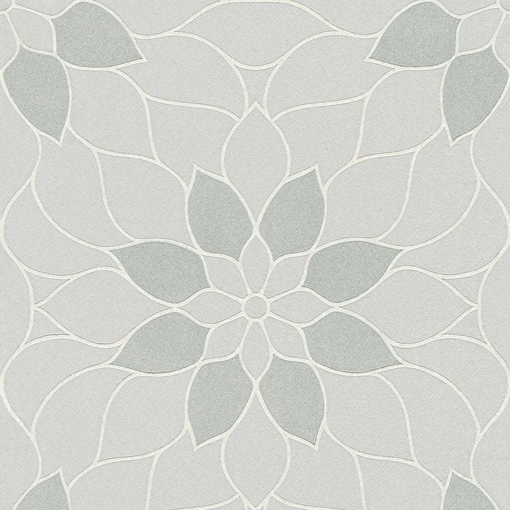 Modernas tapetes ar ziedu motīviem AS Creation 3617-21 pelēkas AS Creation