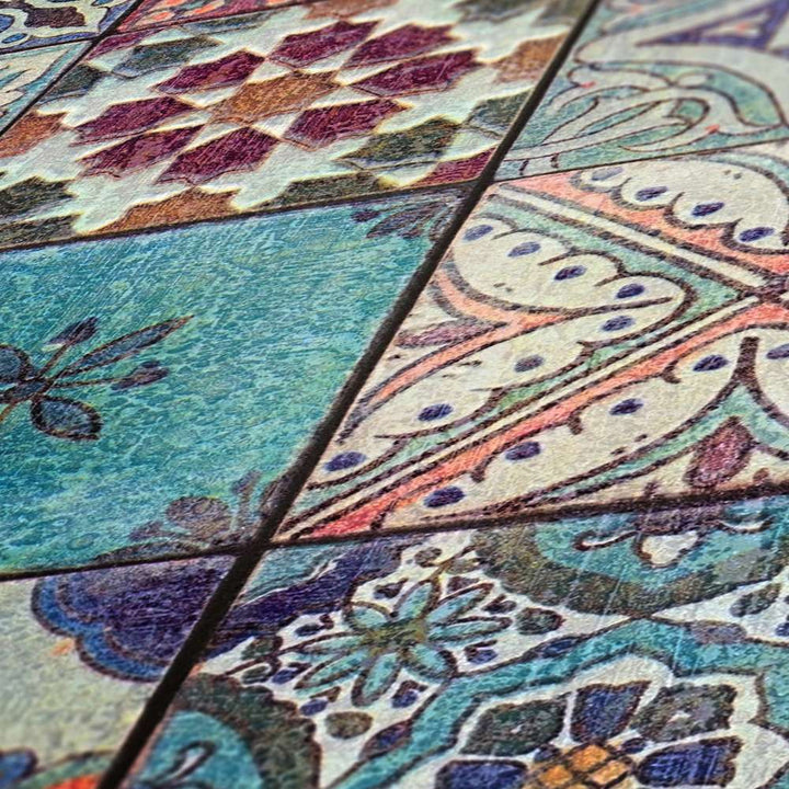 Daudzkrāsainas tapetes ar nacionāliem ornamentiem AS Creation 36205-1 AS Creation
