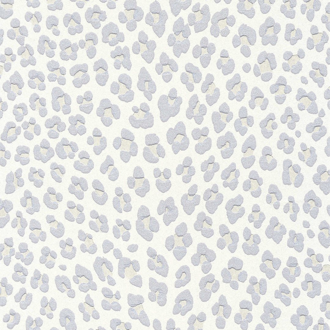 Tapetes ar leoparda ādas imitāciju baltā krāsā 365031 (0,53x10m) AS Creation