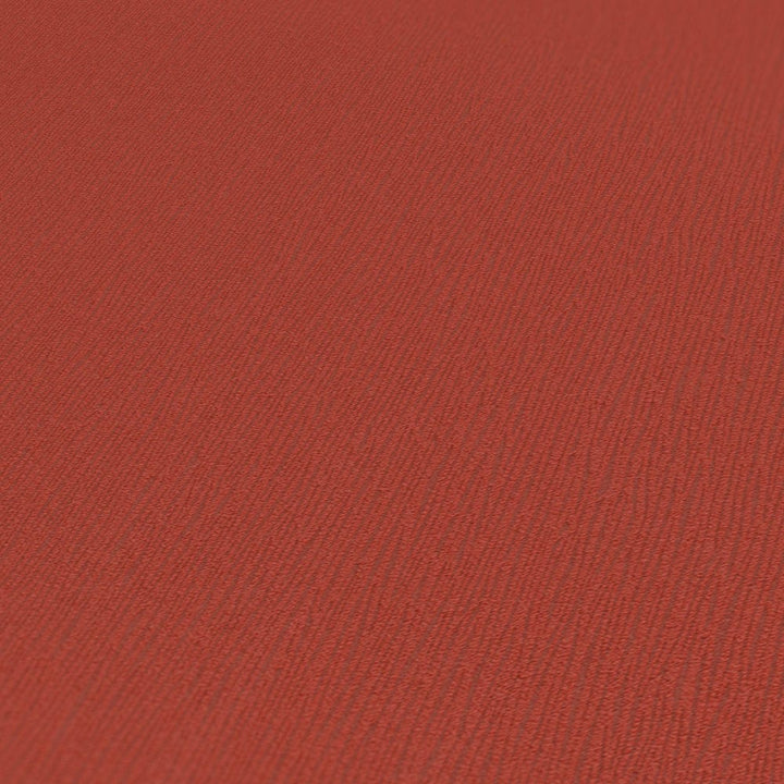 Vienkrāsainas tapetes AS Creation 95872-7 sarkanā krāsā AS Creation
