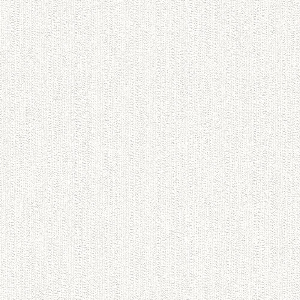 Baltas vienkrāsainas tapetes AS Creation 34762-1 AS Creation