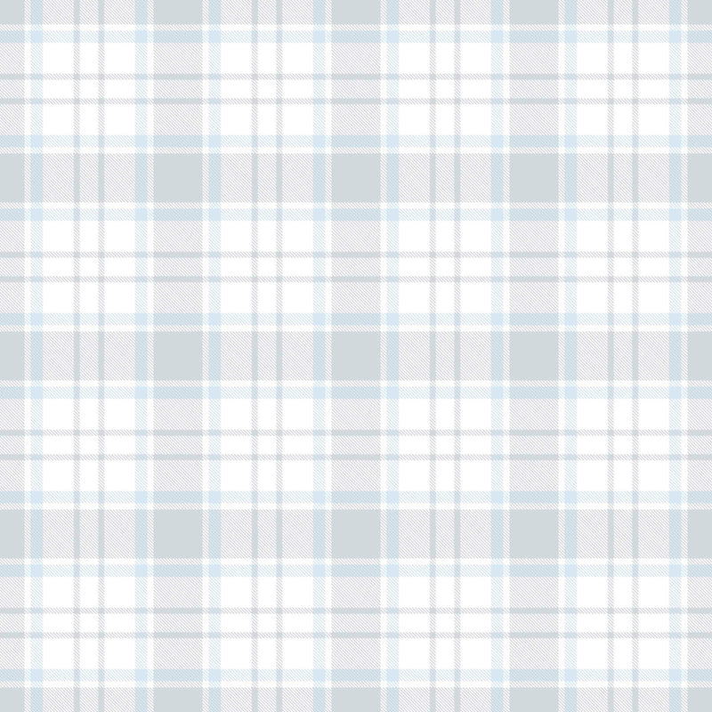 Tapetti lastenhuoneeseen tartan-kuviolla - sininen 1350447 Ilman PVC:tä AS Creation