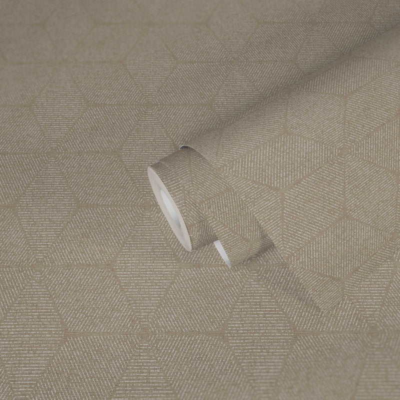 Wallpaper in natural beige, 1373377 AS Creation