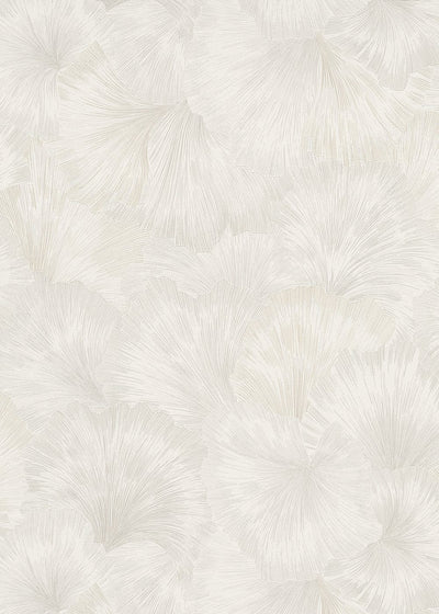 Wallpaper Erismann - delicately intertwined leaves in cream, 3752016 Erismann