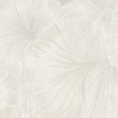 Wallpaper Erismann - delicately intertwined leaves in cream, 3752016 Erismann