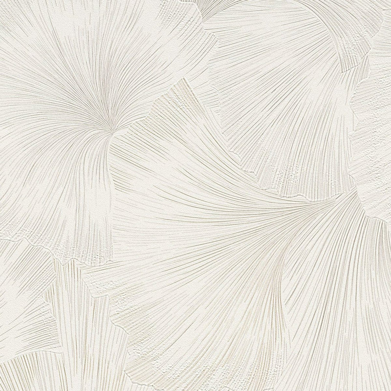 Wallpaper Erismann - delicately intertwined leaves in cream, 3752016 Erismann