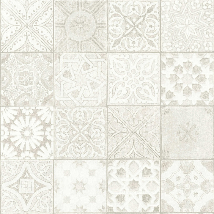 Gaišas tapetes ar nacionāliem ornamentiem AS Creation 36205-2 AS Creation