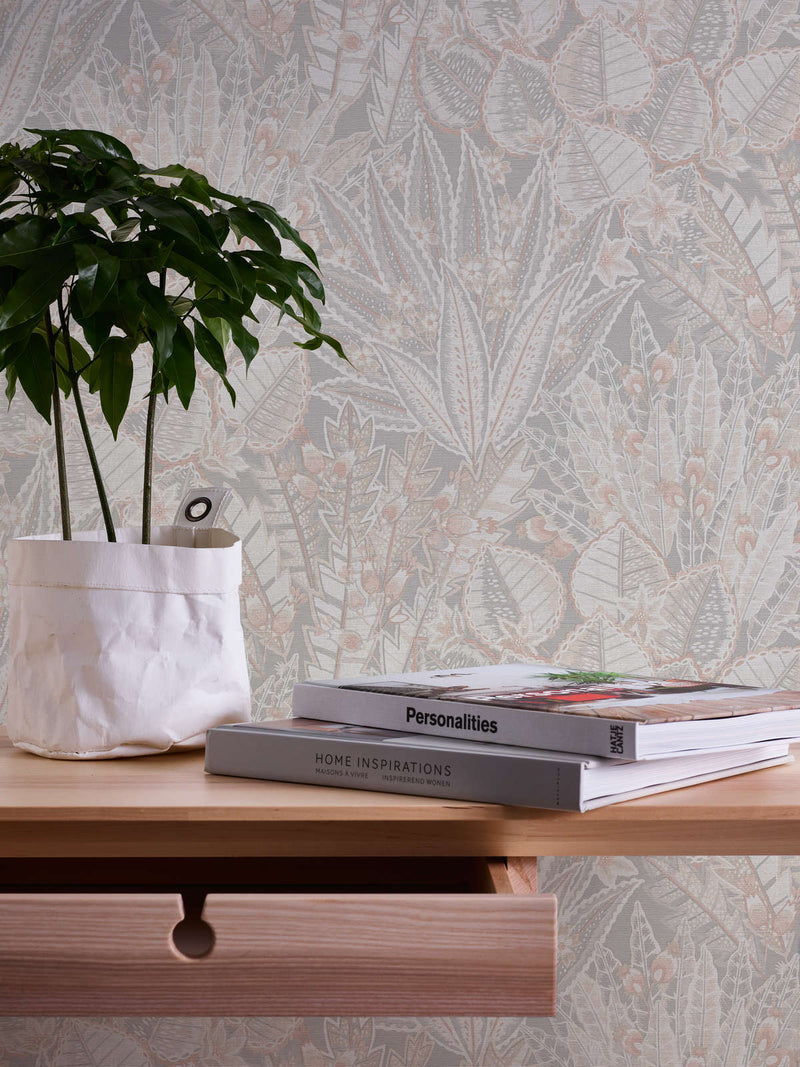 Wallpapers in soft shades and matt finish - grey, beige, 1406366 AS Creation