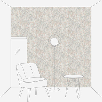 Wallpapers in soft shades and matt finish - grey, beige, 1406366 AS Creation