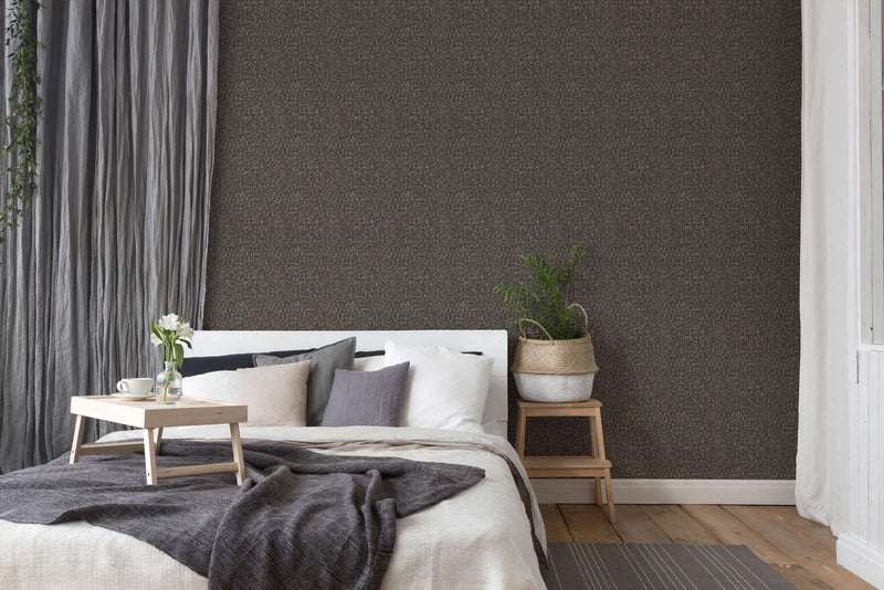Wallpaper in black with gold elements, 1373414 AS Creation