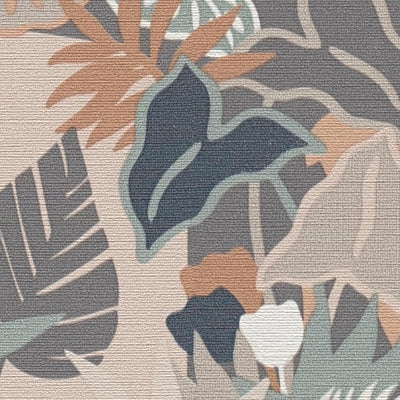 Wallpaper with animals in muted colours, 1373464 AS Creation