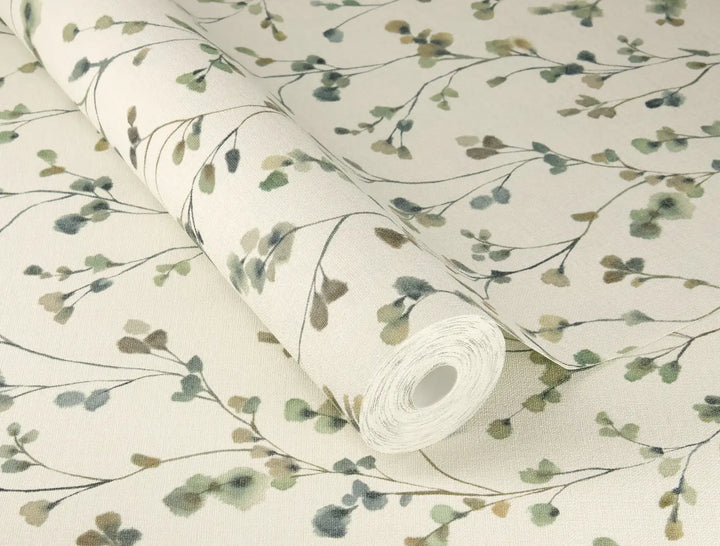 Tapeet RASCH 2510303 | Botaaniline motiiv soojades maatoonides