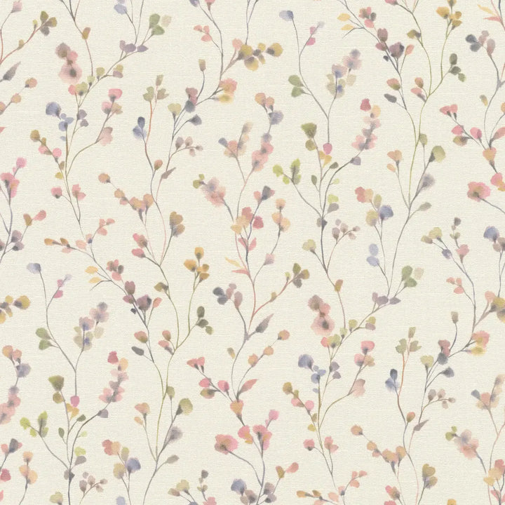RASCH Wallpaper 2510303 | Botanical motif in warm earth tones