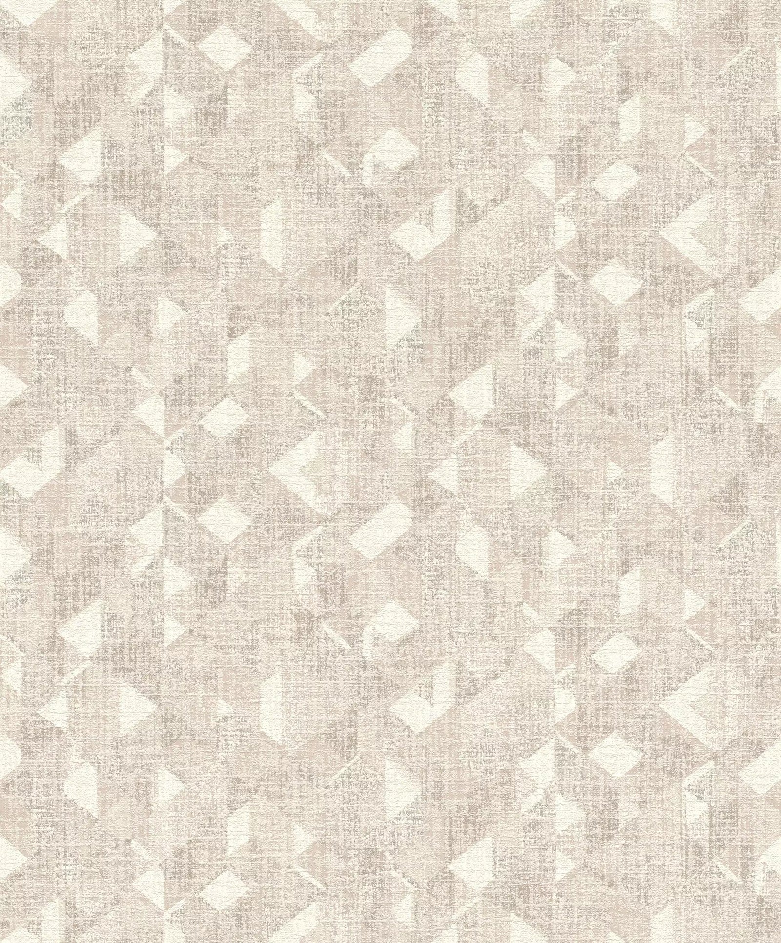 Tapetes RASCH ar ģeometrisku rakstu bēšā krāsā, 654226, Welcome Home RASCH