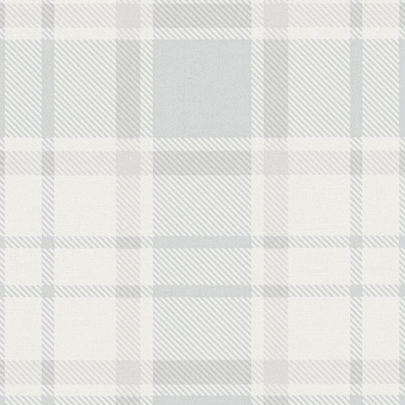 Wallpapers in plaid and country: grey, white- 1373102 AS Creation