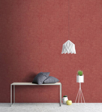 Wallpaper red with silver line pattern, 1366254 AS Creation