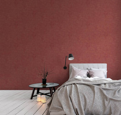Wallpaper red with silver line pattern, 1366254 AS Creation