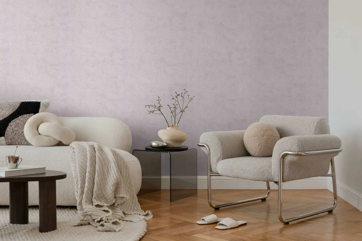 Tapetes vienkrāsainas, ar elegantu matētu virsmu - violetas - 3011757 AS Creation