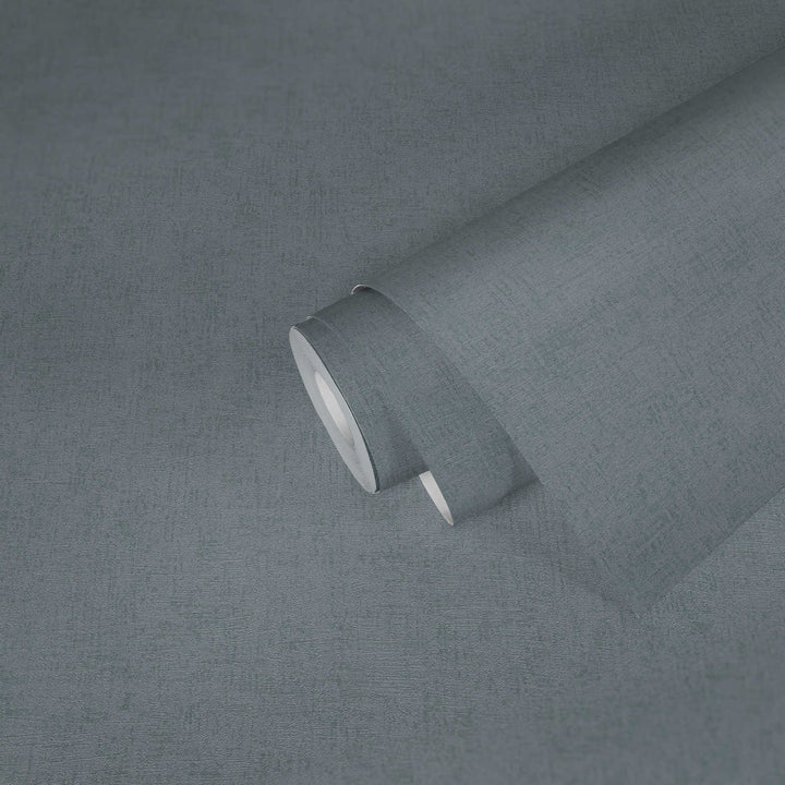 Tapetes zaļgani pelēka krāsā ar struktūru un spīduma efektu AS 306463 AS Creation
