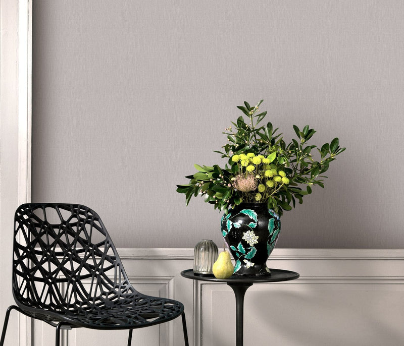 Taupe colours Plain wallpapers with silky shine, Erismann, 3752506 Erismann