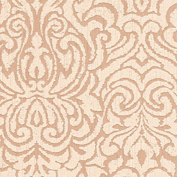 Klasiskas tekstila tapetes AS Creation 96193-4 bēšā krāsā AS Creation