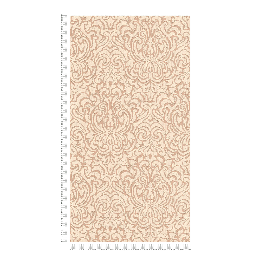 Klasiskas tekstila tapetes AS Creation 96193-4 bēšā krāsā AS Creation