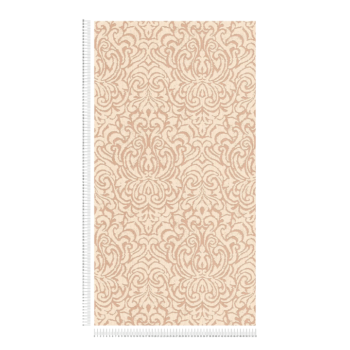 Klasiskas tekstila tapetes AS Creation 96193-4 bēšā krāsā AS Creation
