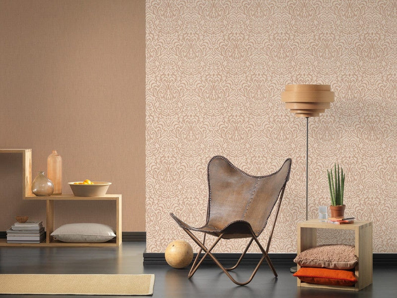 Classic textile wallpaper AS Creation 96193-4 beige AS Creation