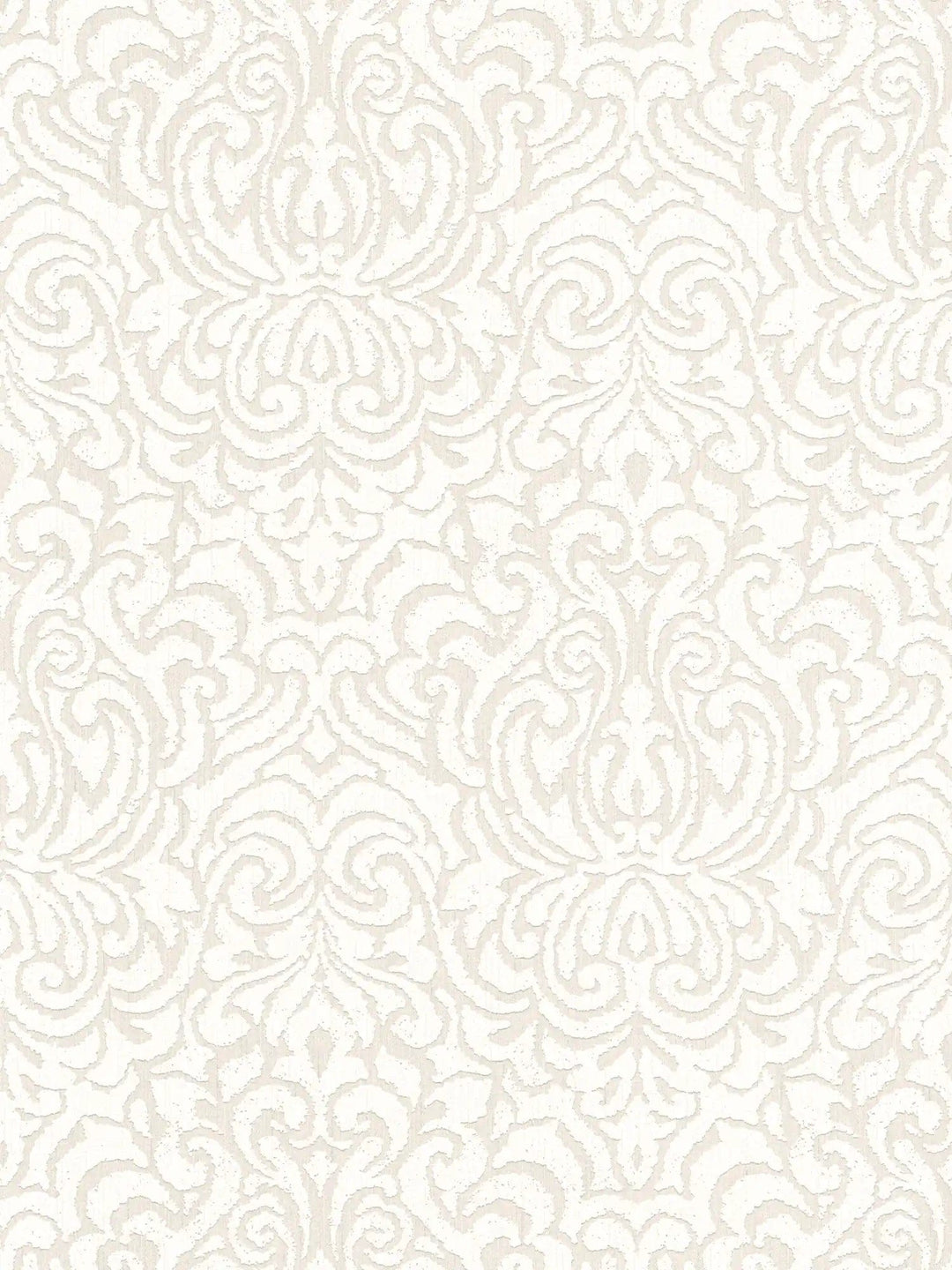 Tekstila tapetes ar ornamentu vintāžas stilā - krēmkrāsā, 961935 AS Creation