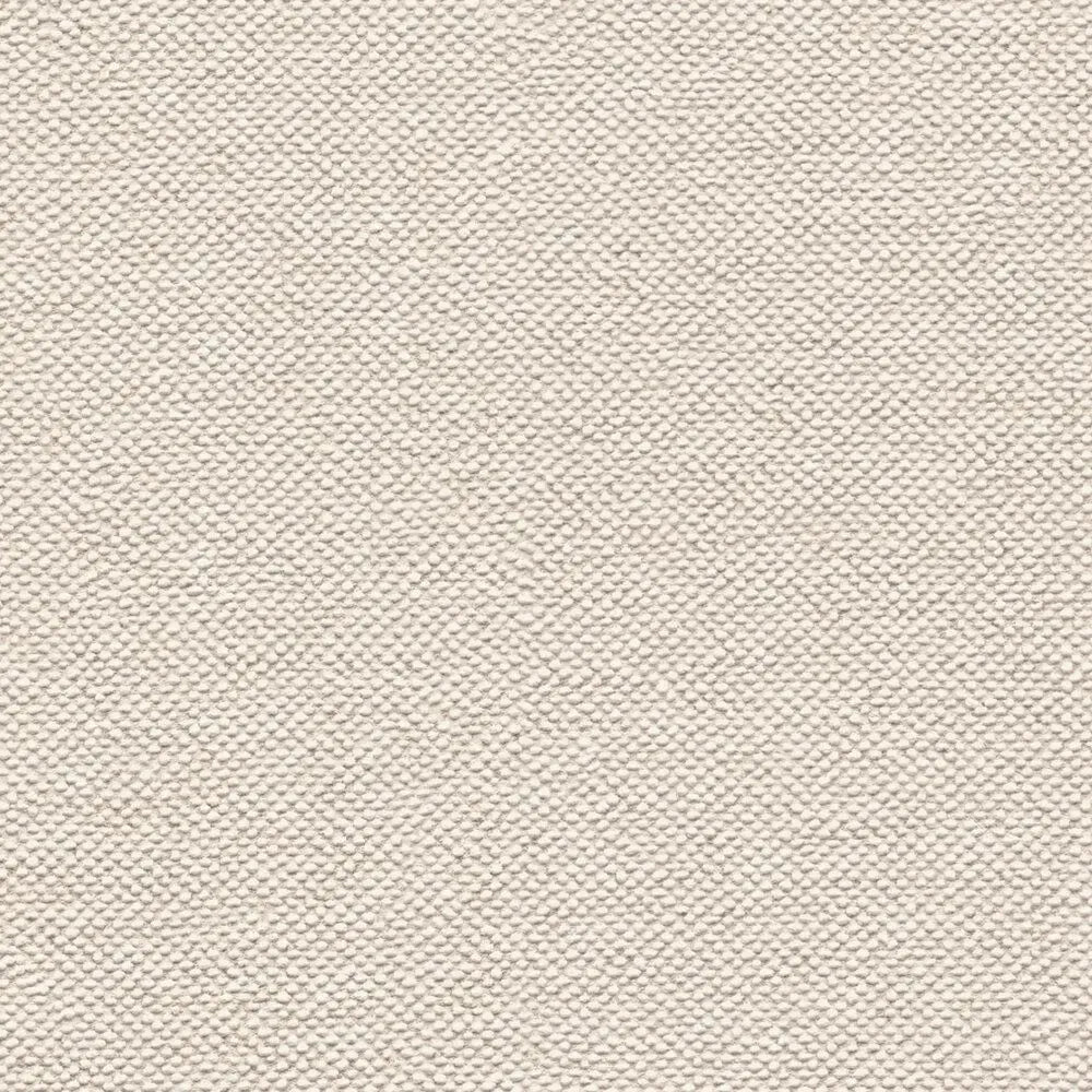 Teksturētu smilškrāsas tapešu tuvplāns, parādot tekstila raksturu. SKU: 3010714, AS Creation.