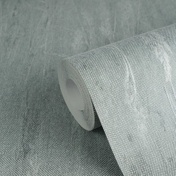 Zaļas teksturētas tapetes (3010635) AS Creation