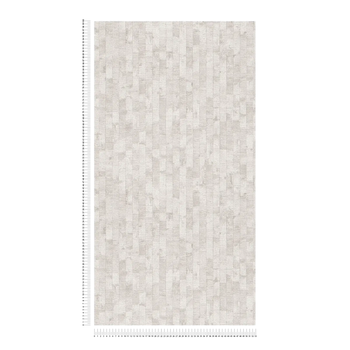 Tapetes ar dabisku sienu paneļu izskatu - gaiši pelēkps toņos, 3007103 AS Creation