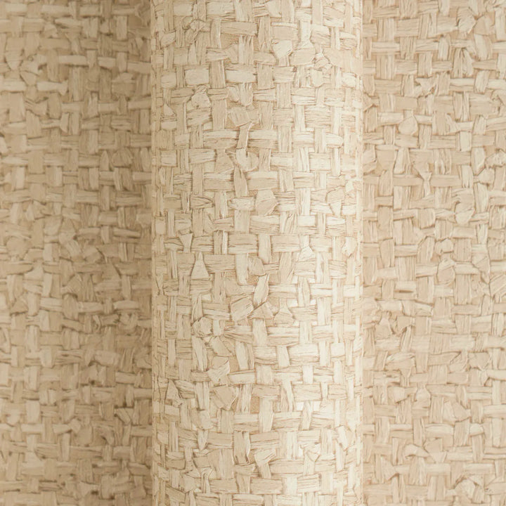 Teksturētas tapetes ar tekstilveida faktūru - bēšā - 3011126 AS Creation