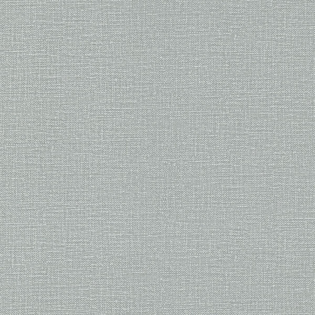 Cool grey Erismann non-woven wallpaper with a structured fabric texture, 3773477