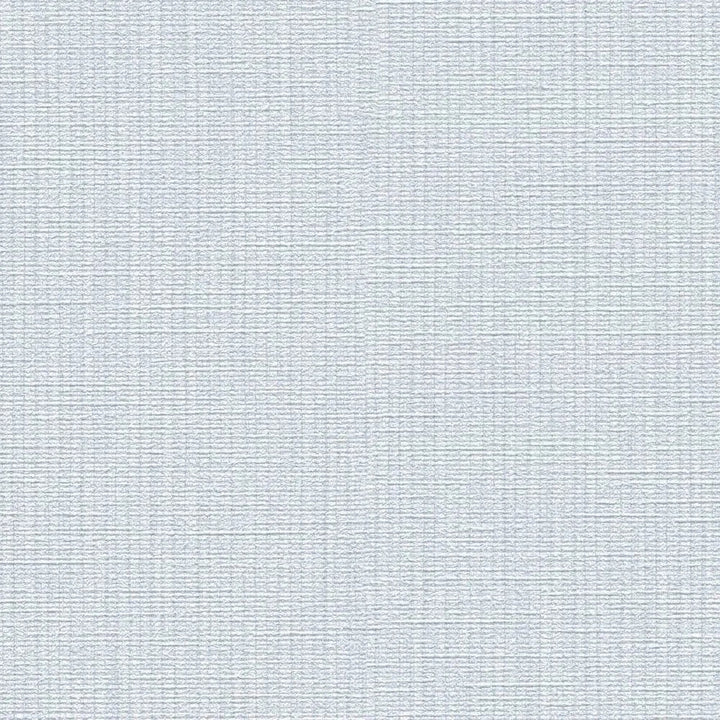 Vienkrāsainas tapetes ar auduma izskatu, gaiši zilā krāsā, 1414774 AS Creation