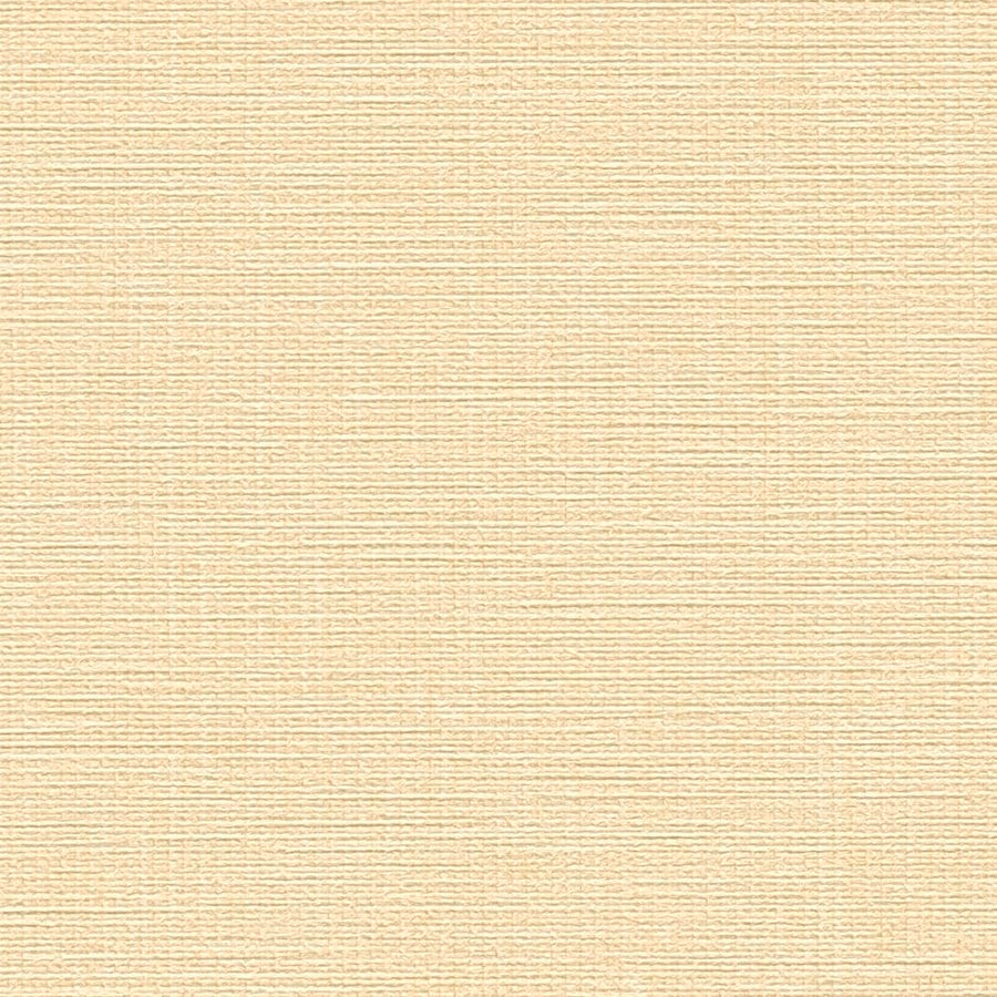 Vienkrāsainas flizelīna tapetes ar lina tekstūru: bēšā krāsā, 389022 AS Creation